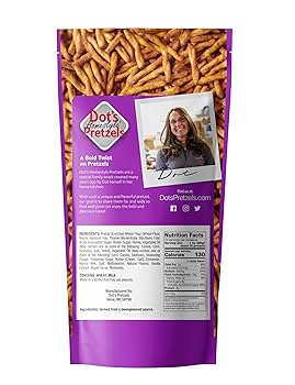 Amazon.com: Dot's Pretzels Cinnamon Sugar Pretzel Twists | 2